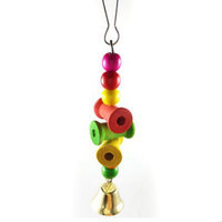 Jouet de perroquet suspendu, 6/7 pièces, cloche pour animaux domestiques, hamac, balançoire, pour petits perroquets de cocktail