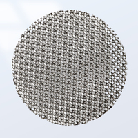 Filter Disc Kawat Baja Tahan Karat 304 316 Berkualitas Tinggi yang Dapat Disesuaikan, Ukuran 20 40 60 80 Mikron, untuk Extruder Film Blower