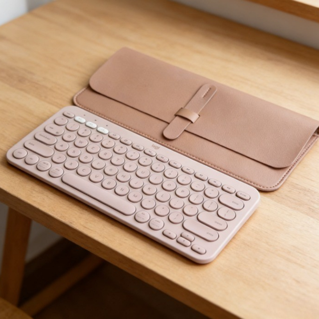 Fashion Minimalist Keyboard Case Sleeve PU Leather Stylish Keyboard Travel Carry Protective Bag