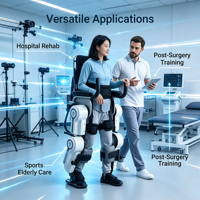Exosquelette robotique pour la récupération après un AVC |   Entraînement à la marche des membres inférieurs |   Applicable aux enfants, adolescents, adultes et personnes âgées