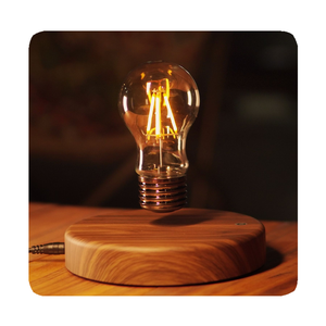Nueva Lámpara de Escritorio Levitante Moderna BAHE con Base Magnética de Madera, Luz LED Flotante - Product Image 2