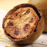 Biji Buah Luohan Guilin Grosir dan Teh Bunga, Buah Besar Pecah, Kemasan 500g, Umur Simpan 12 Bulan