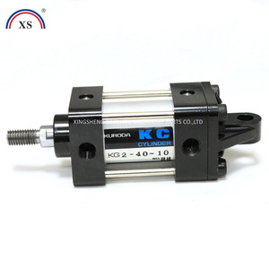 Cilindro Neumático Kuroda KG2-40-10, Cuerpo de Acero, Tipo General, para Piezas de Maquinaria de Impresión - Product Image 1