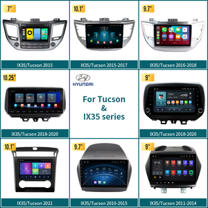 Radio estéreo para coche 7/9/10.1 pulgadas 2Din Android 13 con navegación GPS automática <span class=keywords><strong>Carplay</strong></span> para Hyundai IX35 <span class=keywords><strong>Tucson</strong></span> Series - Product Image 2