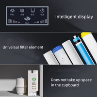 Système d'osmose inverse électrique de haute qualité à 5 étapes, filtre à eau, adapté aux maisons, aux camping-cars et aux éviers de cuisine extérieurs
