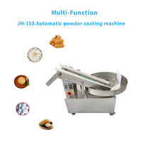 Machine automatique de poudrage alimentaire, machine à paner à disque rotatif, machine à saupoudrer les boules de riz glutineux et de sésame