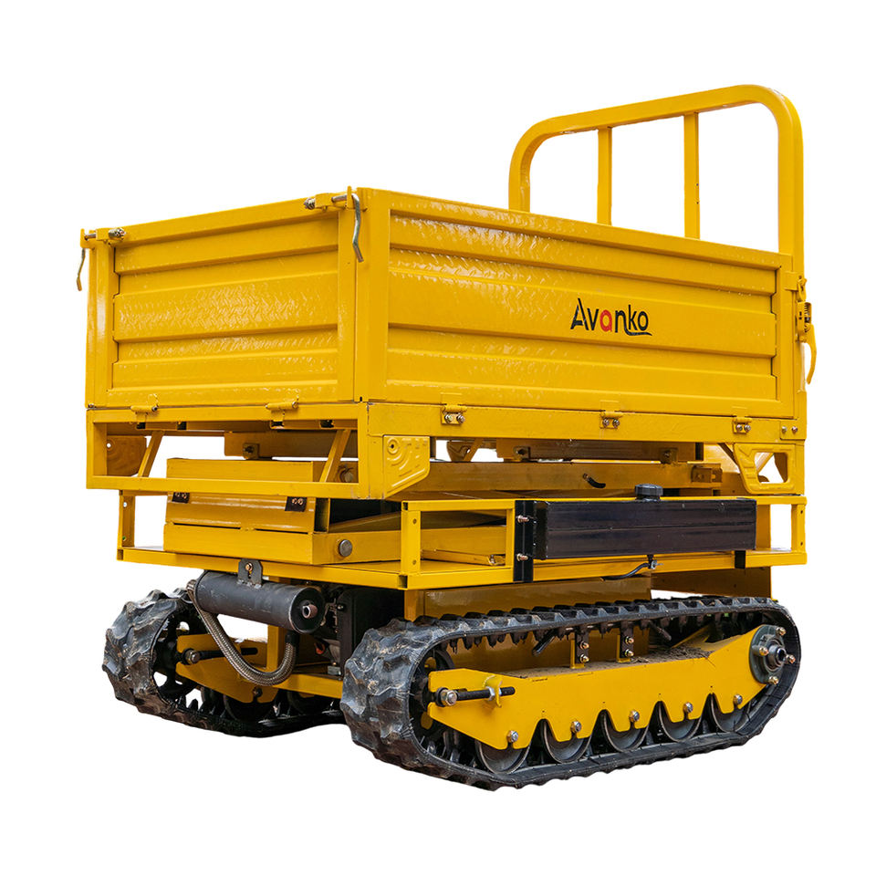 Load Transporter Machine Heavy Duty 1500kg Load Capacity Tracked Remote Control Transporter for ...