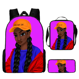 Mochilas escolares de moda Mochila para estudiantes de jardín de infantes para niños de Arte Africano negro para la escuela - Product Image 3