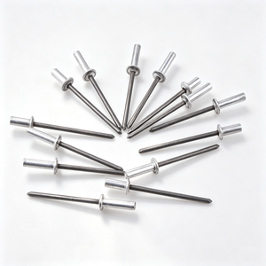 Rivets aveugles à tête plate ronde en aluminium de haute qualité GB12615-2004, étanches, résistants à la corrosion - Product Image 6