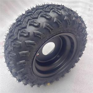 Accessoires pour kart à quatre <span class=keywords><strong>roues</strong></span> et véhicule de plage <span class=keywords><strong>Harley</strong></span> modifiés : pneus tout-terrain sous vide 10x6-6 pouces avec moyeux de roue à 3 trous - Product Image 5