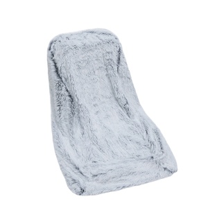 2025 nouveau <span class=keywords><strong>TW</strong></span> géant luxe lit pour animaux de compagnie en peluche grand matelas moelleux pour chat et chien apaisant taille humaine en mousse velours motif solide - Product Image 6