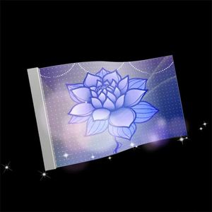 P4-8 tùy chỉnh HD đầy đủ màu sắc cửa sổ kính quảng cáo phim lớn ngoài trời linh hoạt trong suốt LED hiển thị - Product Image 5