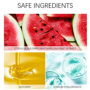 Vendita calda Private Label OEM ODM anguria organica Glow Niacinamide ricetta acido ialuronico <span class=keywords><strong>gocce</strong></span> di <span class=keywords><strong>rugiada</strong></span> evidenziando il siero - Product Image 4