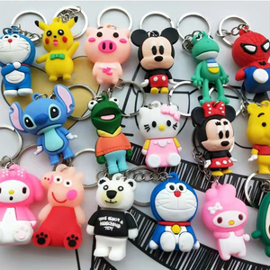 Chất lượng cao 3D 2D chất lỏng mềm <span class=keywords><strong>PVC</strong></span> cao su <span class=keywords><strong>Keychain</strong></span> biểu tượng tùy chỉnh máy làm - Product Image 6