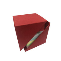 Bloc-notes stationnaire de boîte à mémo cube de notes autocollantes avec porte-stylo