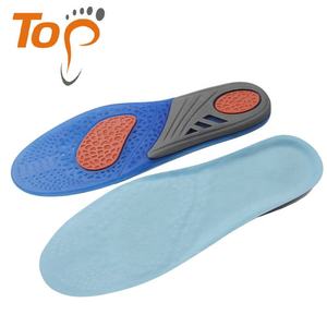 Convient <span class=keywords><strong>aux</strong></span> <span class=keywords><strong>chaussures</strong></span> de course en TPE souple matériau anti-fatigue orthopédique talon plat <span class=keywords><strong>semelles</strong></span> de sport en gel - Product Image 1