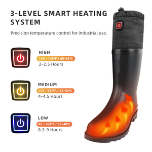 Calentadores de Pies Flexibles con Calefacción, Batería de Larga Duración, Soporte de Arco de Alta Elasticidad, Ajuste Delgado, Recortables, Calefacción Ecológica para Trabajar - Product Image 3