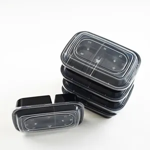 Supplier Disposable PP Food Container 34OZ Freshware Meal Prep Box Round Microwavable Take Away Food Containers