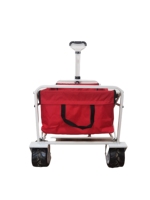 Chariots à main pliants réglables de haute stabilité et de grande capacité à usage général pour l'utilisation en entrepôt OEM personnalisable