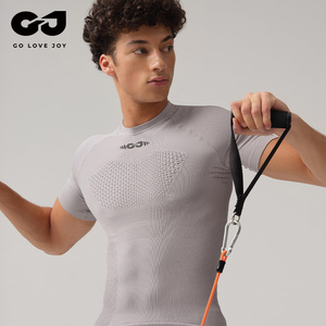 GOLOVEJOY JS02 Maglietta da <span class=keywords><strong>Palestra</strong></span> Personalizzata da Uomo Abbigliamento Sportivo a Compressione Sotto Strato Base ad Asciugatura Rapida Disponibile in Stock - Product Image 1