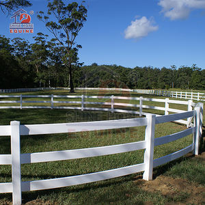 Duurzame Pvc Paardenboerderij Hek Met Enkele Deur Voor Paardenverzorging En Beheer - Product Image 3
