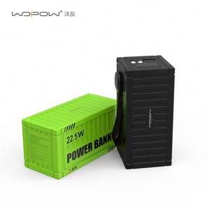 WOPOW PD31 22.5W/20W PD Container 10000mAh Mini Power Station avec lumière LED Type-C Output Portable Outdoor Use - Product Image 3