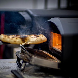<span class=keywords><strong>Four</strong></span> <span class=keywords><strong>à</strong></span> <span class=keywords><strong>pizza</strong></span> électrique napolitain automatique de 13 pouces <span class=keywords><strong>à</strong></span> 450 degrés avec pierre - Product Image 1