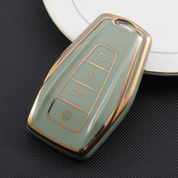 Housse de clé à distance en TPU pour Geely Coolray 2019-2020 Emgrand EC7 EC718 EC715 Global Hawk GX7 accessoires automobiles