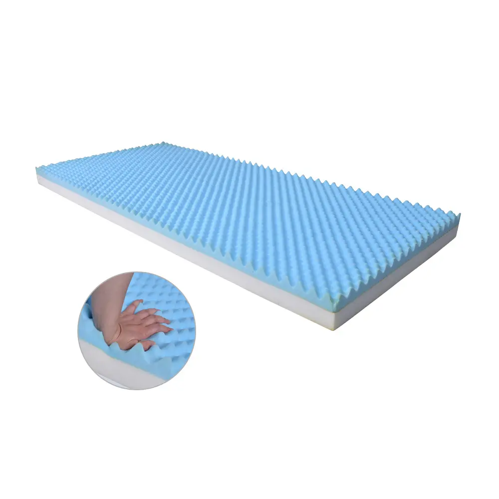 Tecforcare High rebound foam sleeping sponge hospital bed mattress anti bedsore hospital mattress single medical mattress
