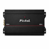 Amplificateur de puissance pour voiture PISTOL 1000W Max, faible MOQ, expédition rapide, 4 canaux, classe AB, pour une performance musicale haute fidélité dans les véhicules