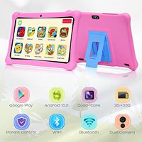 Tableta Infantil QunyiCO Y10 de 10.1 Pulgadas, 2 GB de RAM, 32 GB de Almacenamiento, Android 10.0, WiFi, Pantalla Táctil IPS de 1280 x 800