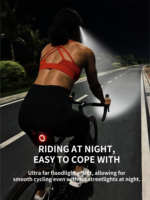 Casque Bluetooth à conduction osseuse HW10 avec lumière d'urgence nocturne pour le sport, signal lumineux SOS, étanche IPX8, écouteurs de natation