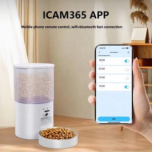 Comedero Inteligente para Mascotas Ecológico Directo de Fábrica, Icam 365, Video Remoto por Aplicación, Totalmente Automático, Temporizador WiFi, Carga para Perros y Gatos - Product Image 4