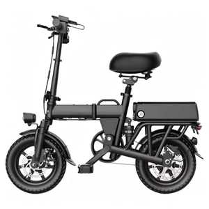 <span class=keywords><strong>Bicicleta</strong></span> Eléctrica Plegable con Batería de Litio de 48V en el Portaequipajes Trasero, Cuadro de Aleación de Aluminio, Motor de 500W, Frenos de Disco E-ABS para Bicicletas Pequeñas - Product Image 1