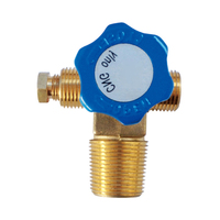Culasse de gaz de soupape CNG en laiton QF-9T du fabricant pour soupape de gaz naturel comprimé de voiture