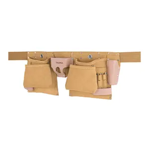 Truper 13 compartimenti in pelle scamosciata porta attrezzi parti durevoli per utensili - Product Image 1