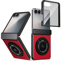 Funda Magnética Plegable a Prueba de Golpes 360 para Samsung Galaxy Z Flip 8 7 6 °   Protector de Pantalla Todo en Uno con Soporte de Anillo y Funda Protectora de Cuerpo Completo