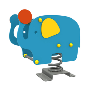 Cheval à bascule de panneau de PE d'équipement extérieur de terrain de jeu de cavalier de ressort de Style animal populaire pour des enfants en vente - Product Image 1