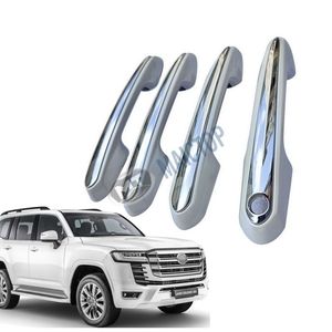 ชุดมือจับประตูด้านข้างโครเมียมสีเงินสำหรับรถยนต์แลนด์ครุยเซอร์ LC300 ปี 2022 - Product Image 1