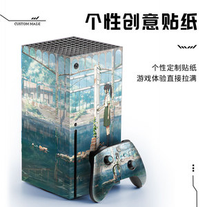 Vinilo Adhesivo para Xbox Series X, Diseño de Fresas, Cubre Totalmente la Consola y el Control - Product Image 5