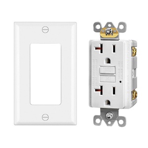 Tomacorriente GFCI de Plástico de Grado Industrial TR 20A 125V con Autoprueba, Estándar Americano, para Receptáculo de Falla a Tierra Homologado en EE. UU. y Filipinas - Product Image 2