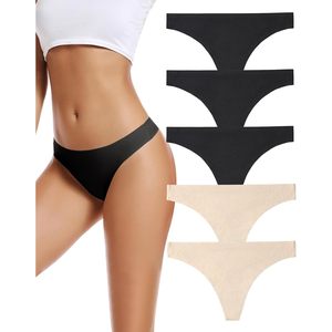 FOXA – slips sans couture pour femmes, taille basse, lot de 5, sous-vêtements respirants et confortables pour l'entraînement et le quotidien - Product Image 1