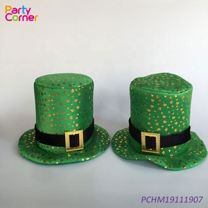 Màu Xanh Lá Cây <span class=keywords><strong>Shamrock</strong></span> Leprechaun <span class=keywords><strong>Top</strong></span> <span class=keywords><strong>Hat</strong></span> Trang Phục Phụ Kiện Saint Patricks Day Ngày <span class=keywords><strong>Hat</strong></span> - Product Image 6