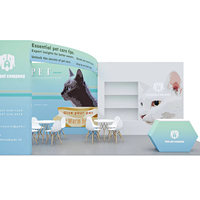Stands portables en aluminium à installation rapide, conception personnalisable, tailles ajustables, graphismes personnalisables, pliables, légers et durables pour le commerce