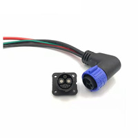 UFRIEND OEM/ODM M23 Connecteur étanche auto-bloquant 2+1+5 broches pour chargeur/déchargeur EV 50A pour batterie au lithium, Plug & Play CE/FCC