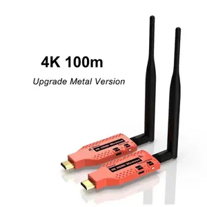 4K 150m Wireless HDMI Extender Video trasmettitore e ricevitore 100m adattatore di visualizzazione Wireless per fotocamera PC portatile al Monitor TV