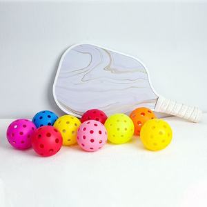 Palle <span class=keywords><strong>Pickleball</strong></span> USAPA Standard di sottaceti palle da competizione 40 buche <span class=keywords><strong>Pickleball</strong></span> palle da esterno - Product Image 3