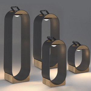 Lanterne solaire en métal de grande taille, étanche IP65, pour l'extérieur - Product Image 3