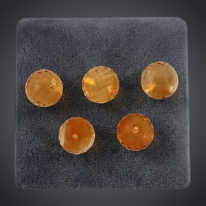 Saphir naturel en vrac, pierre précieuse jaune ovale semi-précieuse 6x6mm, certifiée par un tiers, haute qualité Gopika pour la vente en gros - Product Image 3