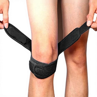 Sangle de soutien rotulien réglable, respirante et élastique pour le genou, bande de ligament rotulien pour la course, la randonnée et les sports
